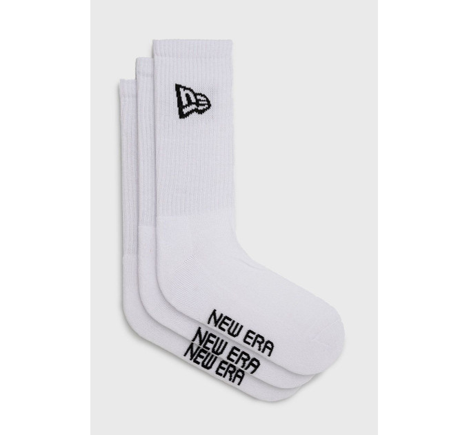 Жіночі Шкарпетки New Era FLAG CREW SOCKS WHT Білий 35-38 (7d13113558 35-38)