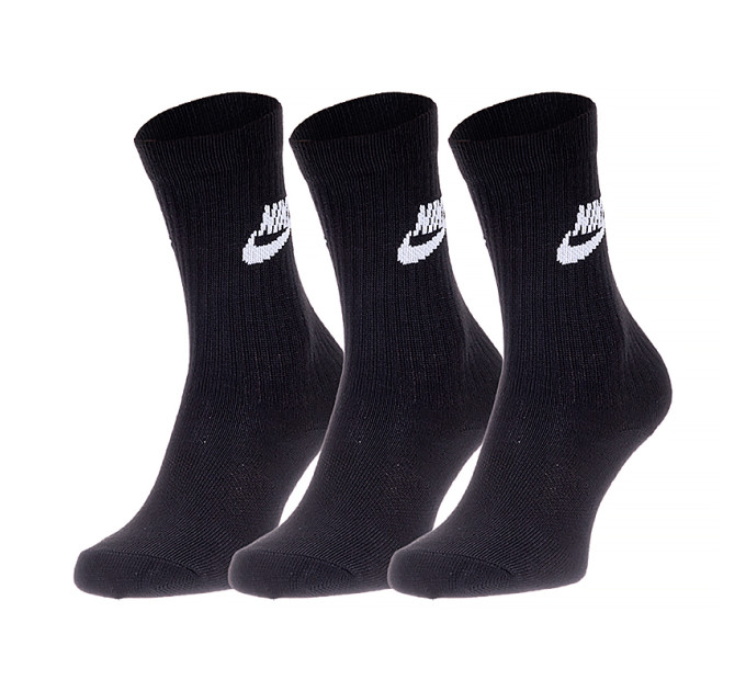 Жіночі Шкарпетки Nike U NS EVER DA ESSENTIAL CR Чорний 34-38 (7dDX5025-010 34-38)