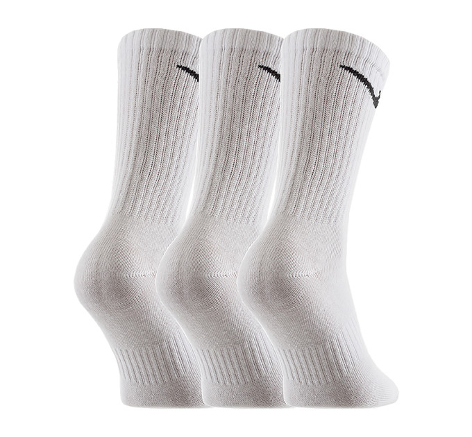 Жіночі Шкарпетки Nike U EVERYDAY LTWT CREW 3PR Білий 34-38 (7dSX7676-100 34-38)