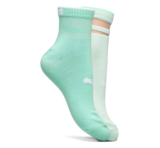 Шкарпетки Puma Women's Sneaker Structure 2-pack 35-38 light green 103002001-011