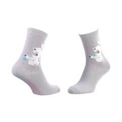 Шкарпетки Rabbids Invasion Cretin Rabbits Back Rabbit 1-pack 35-41 gray 13849251-6