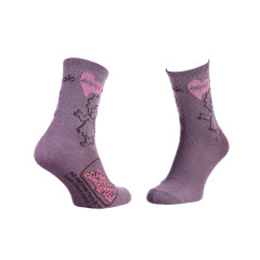 Шкарпетки The Simpsons Lisa I Love Music 1-pack 35-41 pale purple 13057681-4