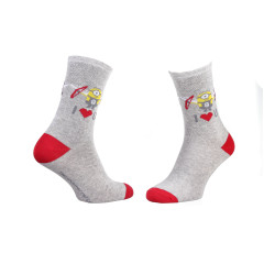 Шкарпетки Minions Minion Wings Arrows 1-pack 36-41 light gray 13890131-6