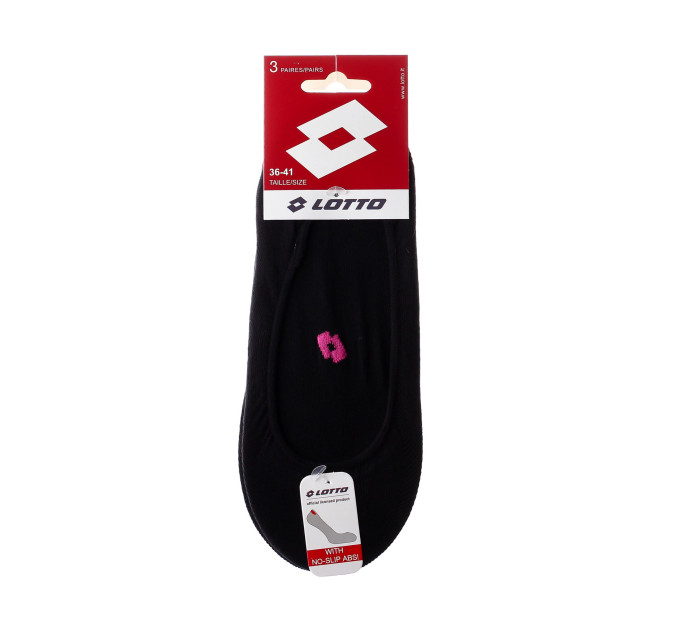 Шкарпетки Lotto 3-pack 36-41 black 13510614-2