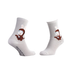 Шкарпетки Rabbids Invasion Rabbits In Kangaroo Costume 1-pack 35-41 gray 13849251-7