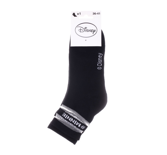 Шкарпетки Disney Minnie Writing Minnie 1-pack 36-41 black 13892159-2