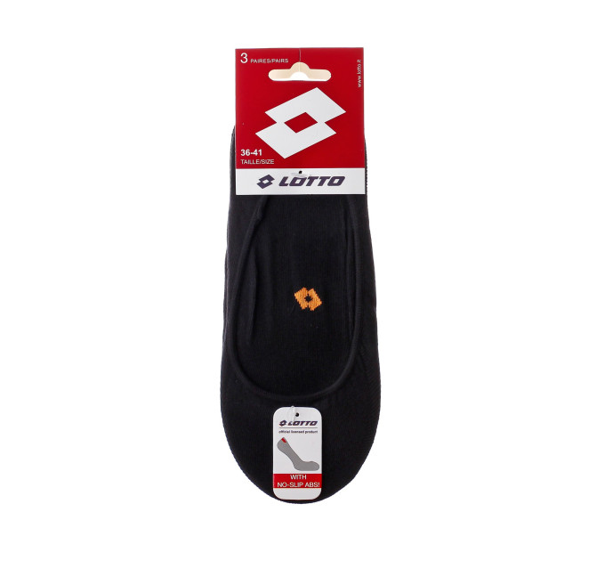 Шкарпетки Lotto 3-pack 36-41 black 13510614-4