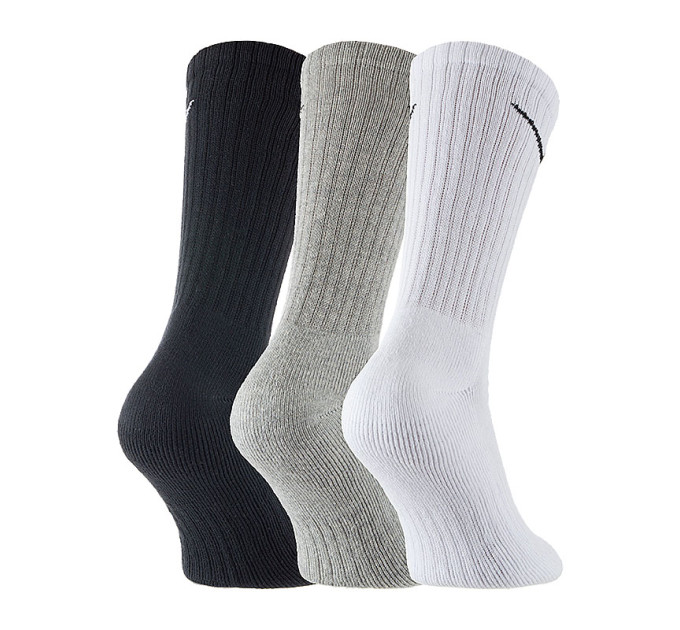 Жіночі Шкарпетки Nike U V CUSH CREW 3P VALUE 108 Різнокольоровий 34-38 (7dSX4508-965 34-38)