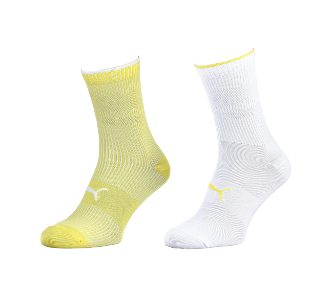 Шкарпетки Puma Sock Classic Women 2-pack 35-38 yellow/white 103003001-013 Шкарпетки Puma Sock Classic Women 2-pack 35-38 yellow/white 103003001-013