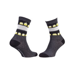 Шкарпетки Minions Stripes On Shaft Minion 1-pack 36-41 dark gray 13890131-8