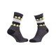 Шкарпетки Minions Stripes On Shaft Minion 1-pack 36-41 dark gray 13890131-8 Шкарпетки Minions Stripes On Shaft Minion 1-pack 36-41 dark gray 13890131-8