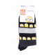 Шкарпетки Minions Stripes On Shaft Minion 1-pack 36-41 dark gray 13890131-8