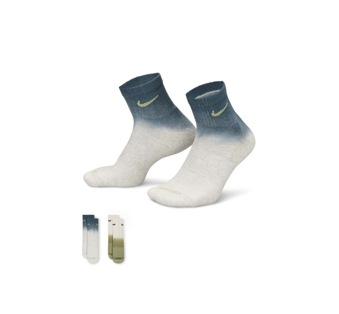 Жіночі Шкарпетки Nike U EVERYDAY PLS CSH A 2PR Різнокольоровий 38-42 (7dFJ4913-911 38-42)