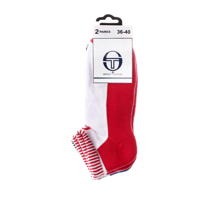 Шкарпетки Sergio Tacchini 2-pack 36-40 white/red/blue 13150861-3