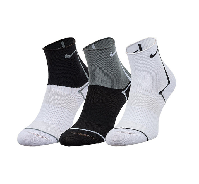 Шкарпетки Nike W NK EVERYDAY PLUS LTWT ANKLE - CK6021-904