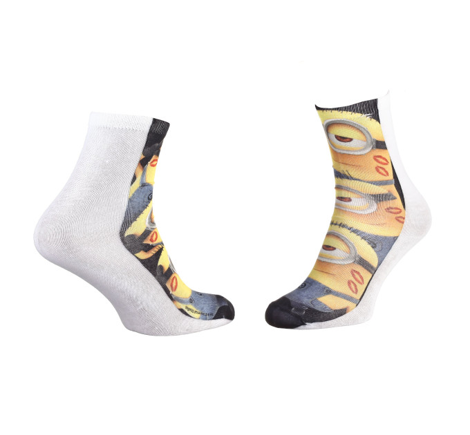 Шкарпетки Minions Minion Trace Rouge A Levre 1-pack 36-41 white 17890635-2 Шкарпетки Minions Minion Trace Rouge A Levre 1-pack 36-41 white 17890635-2