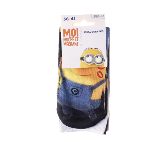 Шкарпетки Minions Minion Trace Rouge A Levre 1-pack 36-41 white 17890635-2