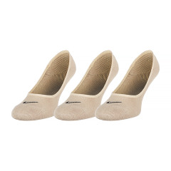 Жіночі Шкарпетки Nike W NK ED LTWT FOOT 3PR NEW 144 Бежевий 38-42 (SX4863-160)