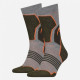 Шкарпетки Head HIKING QUARTER 2P UNISEX сірий, зелений 35-38 (701219910-001 35-38)