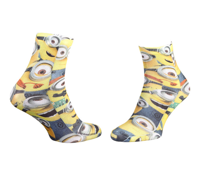 Шкарпетки Minions Minions All Over De Minions 1-pack 36-41 yellow 17890635-3