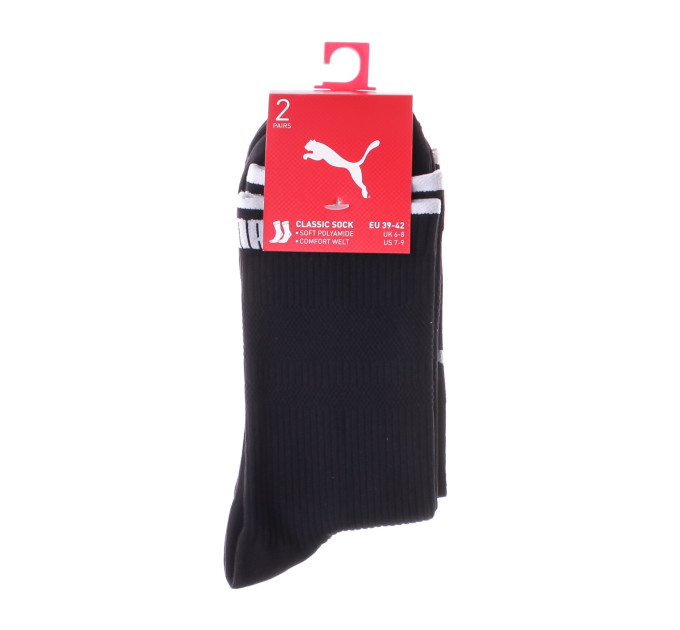 Шкарпетки Puma Sock Classic Women 2-pack 35-38 black 103003001-016