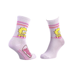Шкарпетки The Simpsons Lisa Geekazoid 1-pack 35-41 pale pink 13057681-8