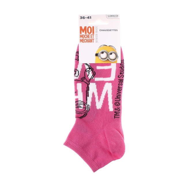 Шкарпетки Minions Minions What Ever 1-pack 36-41 pink 13894812-1