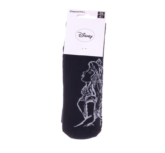 Шкарпетки Disney Princess Aurore 1-pack 36-41 black gray 13892320-4