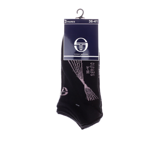 Шкарпетки Sergio Tacchini 3-pack 36-41 black 13890562-2