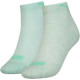 Шкарпетки Puma Quarter Women 2-pack 39-42 light green 183006001-001