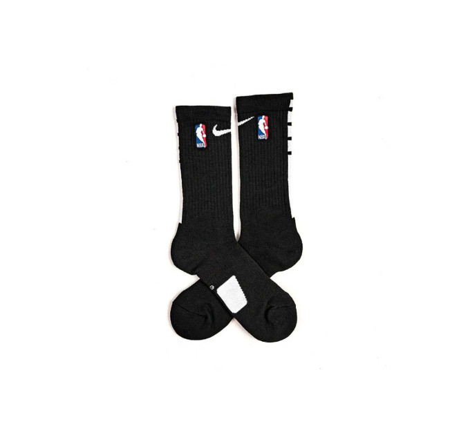 Жіночі Шкарпетки Nike U NK ELITE CREW - NBA Чорний 34-38 (7dSX7587-010 34-38)