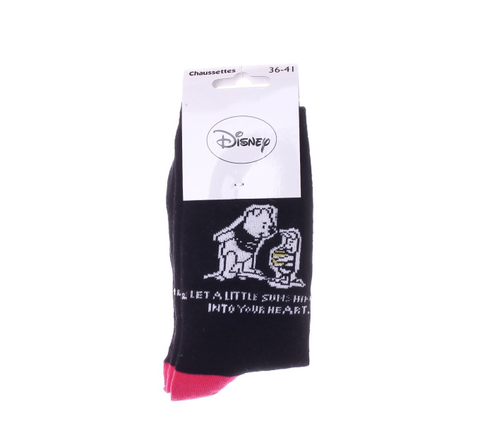 Шкарпетки Disney Winnie L Ourson Winnie Porcinet 1-pack 36-41 black 13896420-5