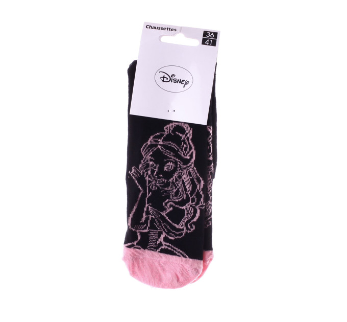 Шкарпетки Disney Princess Belle 1-pack 36-41 black/pink 13892320-5