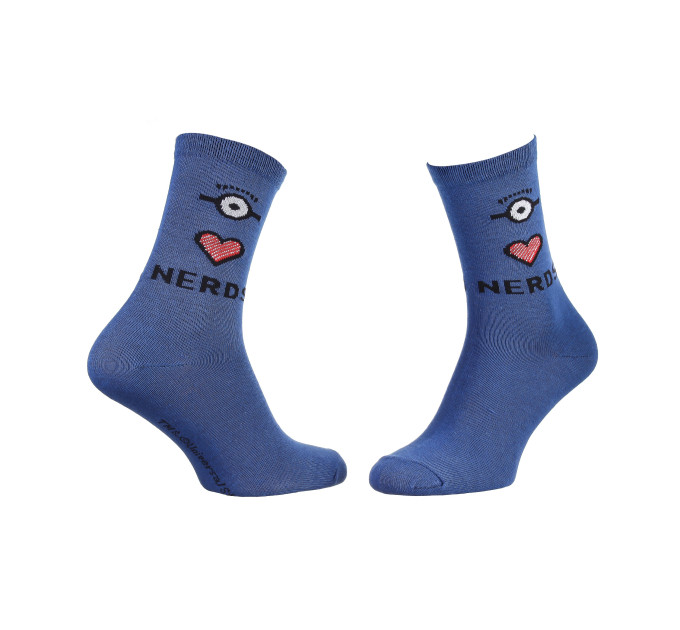 Шкарпетки Minions Heart Eye Nerds 1-pack 36-41 denim 13890131-2