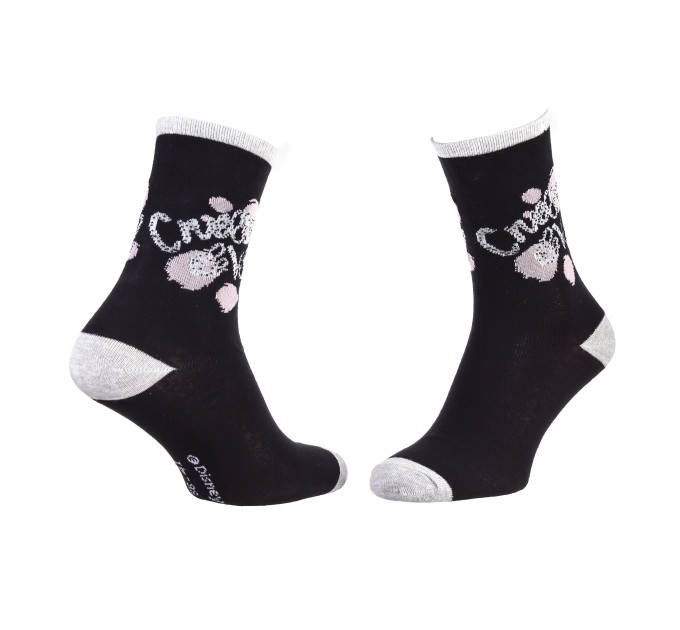 Шкарпетки Disney Vilaines Cruella De Vil 1-pack 36-41 black 13890552-2