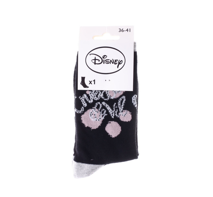 Шкарпетки Disney Vilaines Cruella De Vil 1-pack 36-41 black 13890552-2