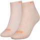 Шкарпетки Puma Women's Quarter 2-pack 39-42 light oragne 183006001-002 Шкарпетки Puma Women's Quarter 2-pack 39-42 light oragne 183006001-002
