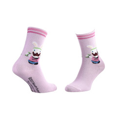 Шкарпетки Rabbids Invasion Rabbits Makes Alteres 1-pack 35-41 pink 13849251-2