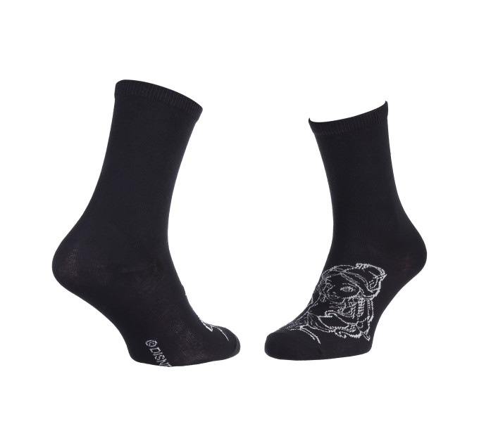 Шкарпетки Disney Princess Belle 1-pack 36-41 black gray 13892320-6