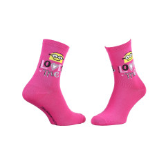 Шкарпетки Minions Minion Loves Me 1-pack 36-41 dark pink 13890131-3