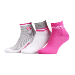 Шкарпетки Sergio Tacchini 3-pack 36-41 pink/white/gray 13150194-2 Шкарпетки Sergio Tacchini 3-pack 36-41 pink/white/gray 13150194-2