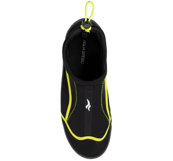 Аквашузи Aqua Speed AQUA SHOE MODEL 28B 61662 чорний, жовтий Уні 37 5905718616626