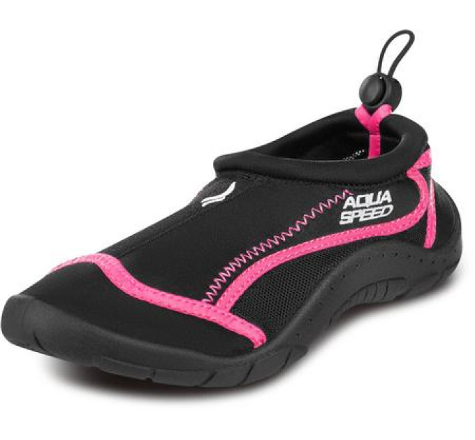 Аквашузи Aqua Speed AQUA SHOE MODEL 28D 9565 чорний, рожевий Уні 40 5908217695659 Аквашузи Aqua Speed AQUA SHOE MODEL 28D 9565 чорний, рожевий Уні 40 5908217695659