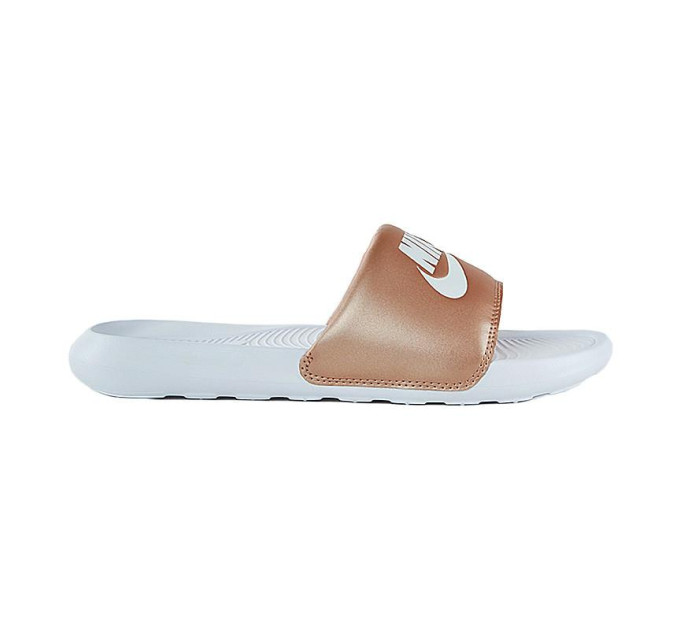 Жіночі Шльопанці Nike VICTORI ONE SLIDE Коричневий 42 (7dCN9677-900 42)