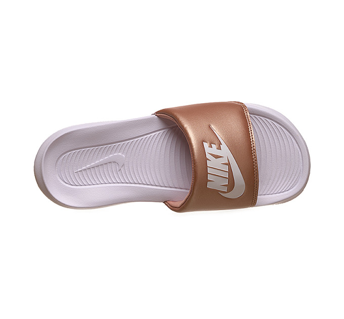 Жіночі Шльопанці Nike VICTORI ONE SLIDE Коричневий 39 (7dCN9677-900 39)