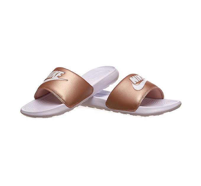 Жіночі Шльопанці Nike VICTORI ONE SLIDE Коричневий 40.5 (7dCN9677-900 40.5)