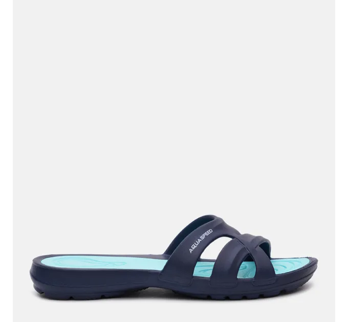 Шльопанці Aqua Speed PANAMA 6601 темно-синій, бірюзовий 36 розмір 513-10 36