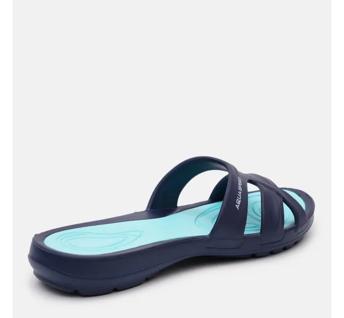 Шльопанці Aqua Speed PANAMA 6602 темно-синій, бірюзовий 37 розмір 513-10 37