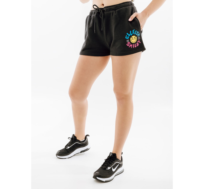 Жіночі Шорти Ellesse x Smiley Jubalio Short Сірий S (SML13074-DARK-GREY S)