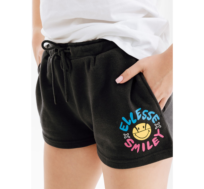 Жіночі Шорти Ellesse x Smiley Jubalio Short Сірий S (SML13074-DARK-GREY S)